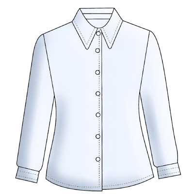 Блузки для дівчаток також необхідні в школі, як і штани з сорочкою для хлопчика