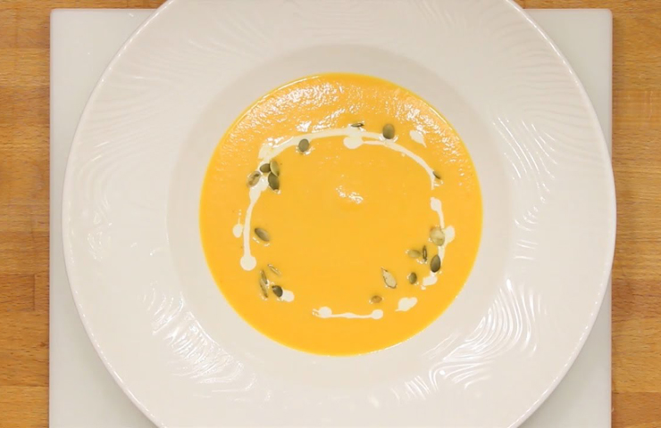 Імбирно-морквяний суп